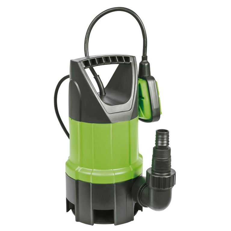 Bomba sumergible para aguas sucias LISTA Hidrosub AS-125 en color verde y negro