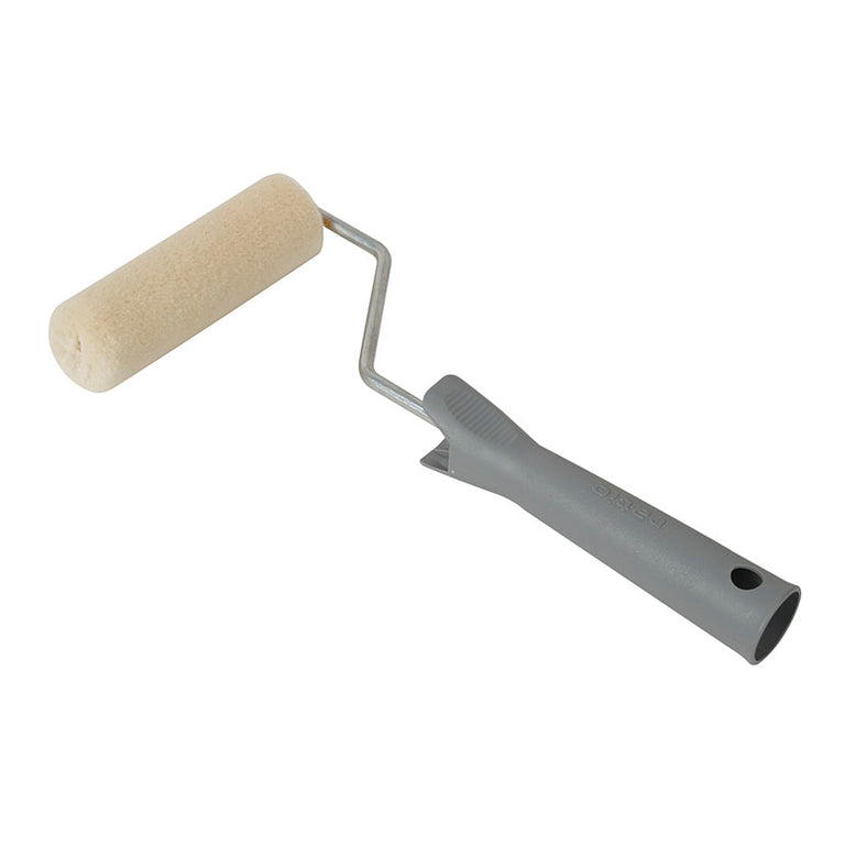 Minirodillo de esmaltar RATIO con varilla metálica y mango ergonómico gris