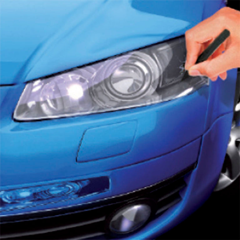 Reparación de faro de coche agrietado utilizando el adhesivo transparente Pattex Nural 25
