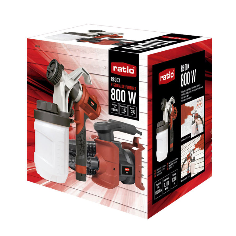 Pistola-turbina de Pintado Ratio R800x Ratio — Pistolas de Pintar