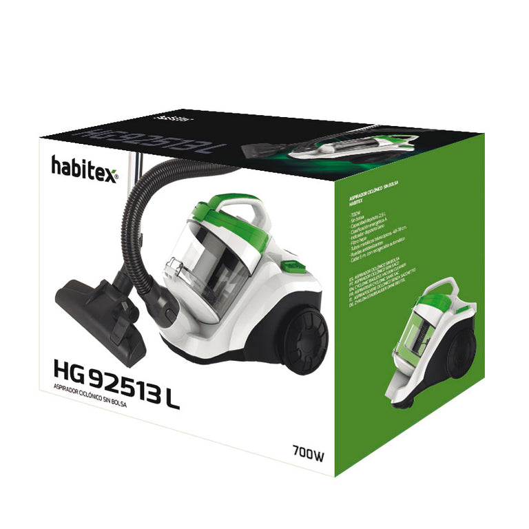Aspirador Ciclónico Habitex Hg92513l Habitex — Aspiradores y Accesorios
