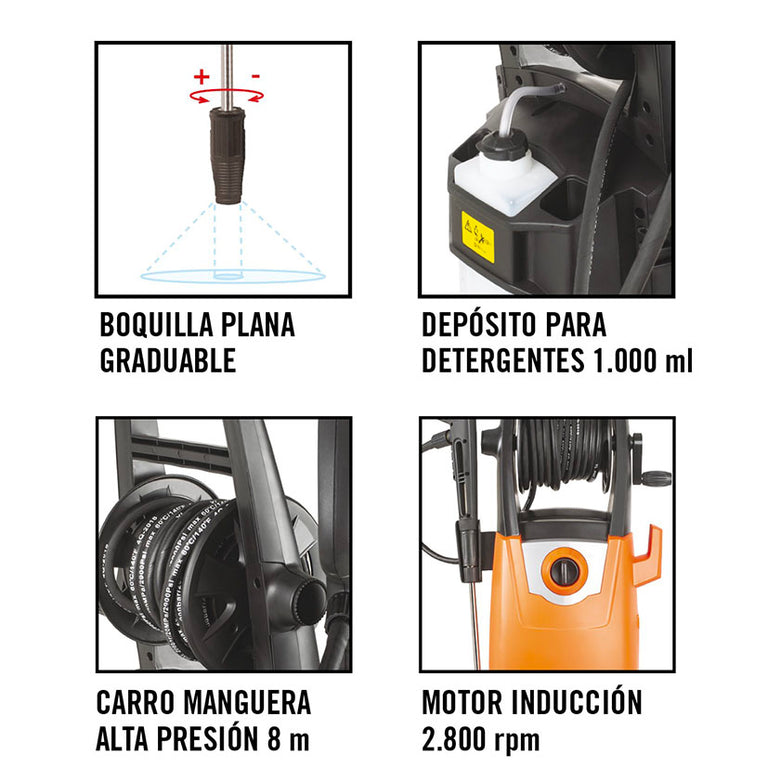 Hidrolimpiadora Lista Hdl-2500 Lista — Hidrolavadoras