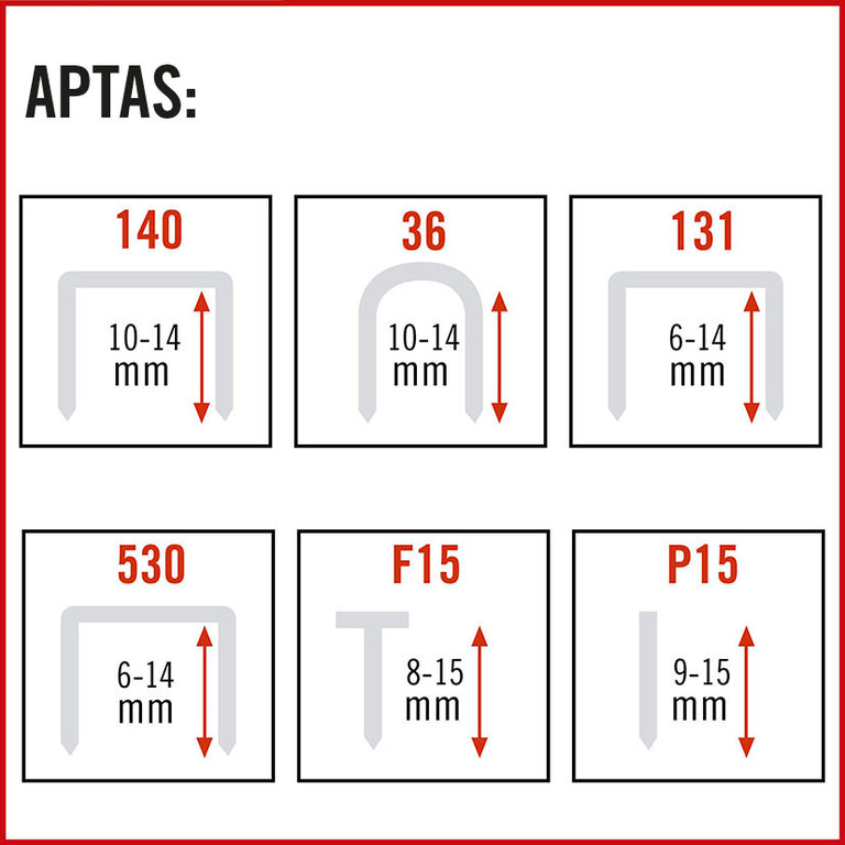 Clavadora 6en1 Ratio Cr6777 Ratio — Grapadoras y Clavadoras