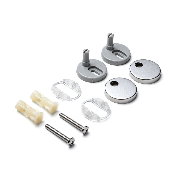 Kit de fijación Easy Fix con tornillos de acero inoxidable para tapa WC TATAY