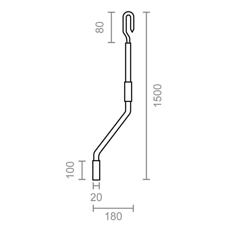 Manivela Toldo Micel Tld06 Micel — Toldos