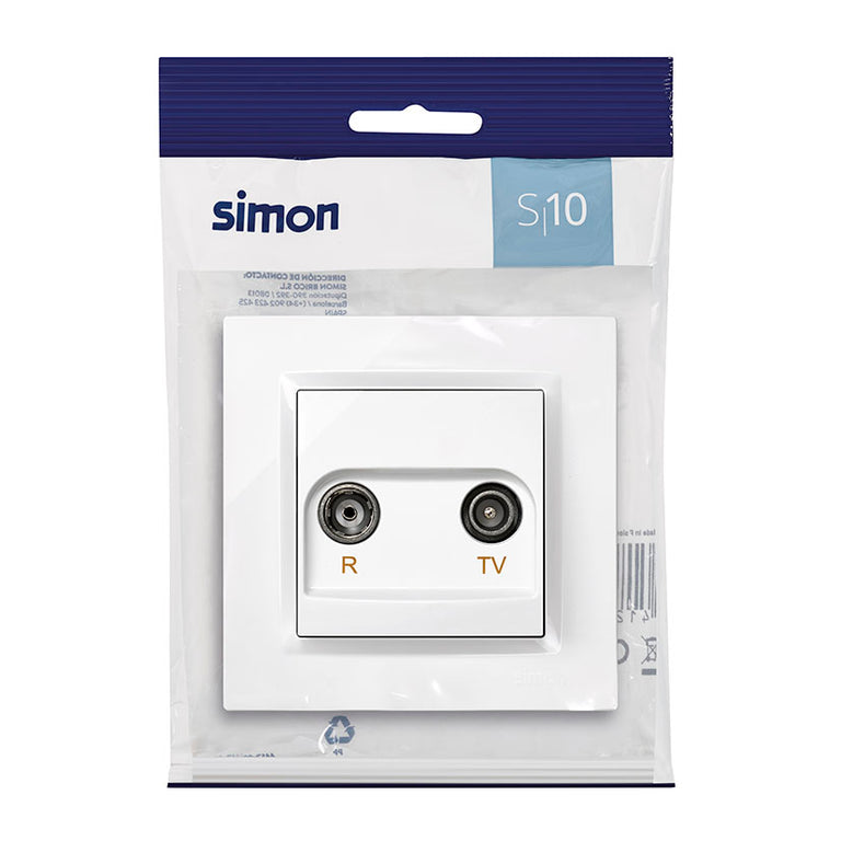 Mecanismo de Empotrar Simon Serie 10 Simon — Mecanismos de Empotrar