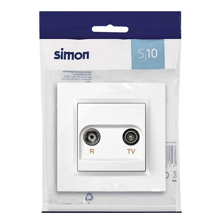 Mecanismo de Empotrar Simon Serie 10 Simon — Mecanismos de Empotrar