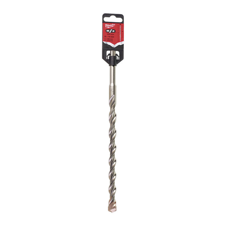 Brocas Piedra Sds-plus Milwaukee M2 - 2 Cortes Milwaukee — Brocas