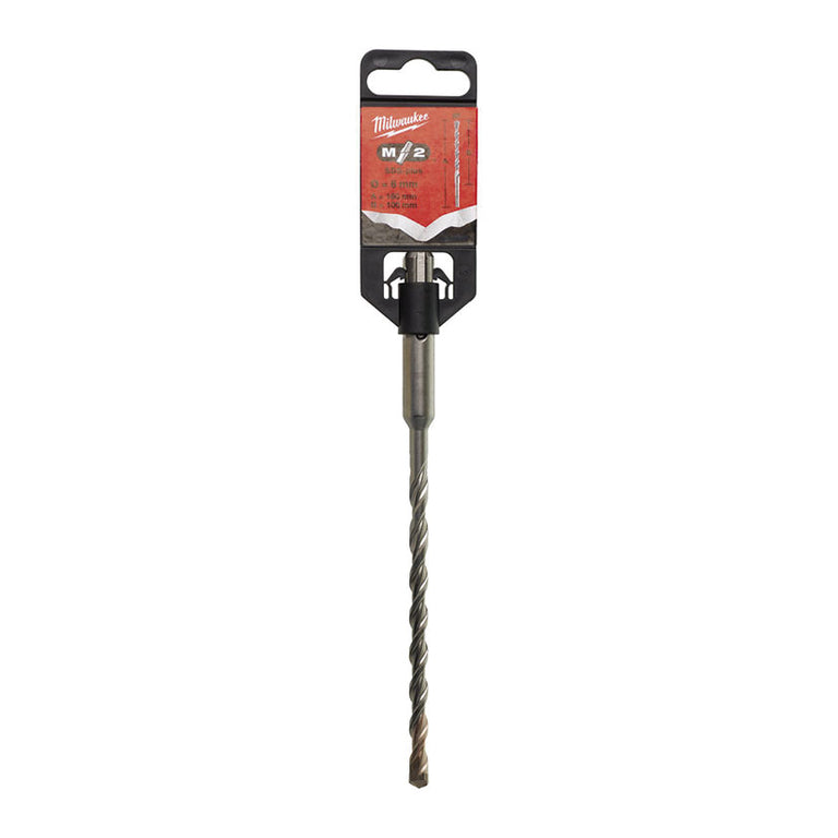 Brocas Piedra Sds-plus Milwaukee M2 - 2 Cortes Milwaukee — Brocas