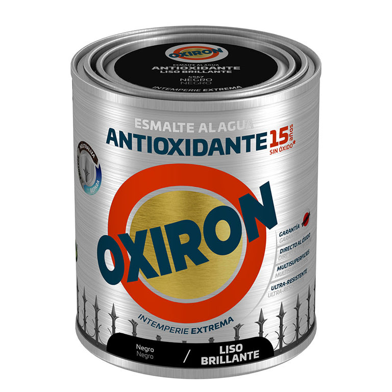 Esmalte Antioxidante al Agua Oxiron Liso Oxiron — Acabados para Metal