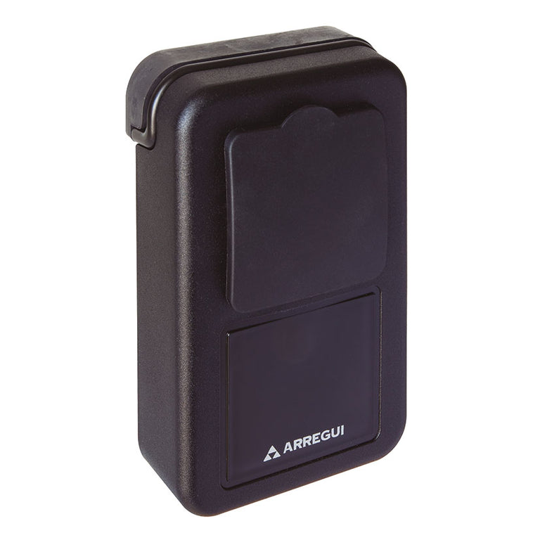 Guardallaves ARREGUI Keeper negro con tapa protectora cerrada