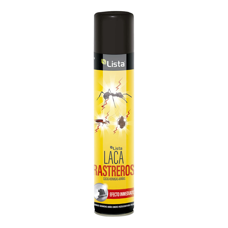 Bote de spray laca insecticida para insectos rastreros Lista 750ml con efecto inmediato