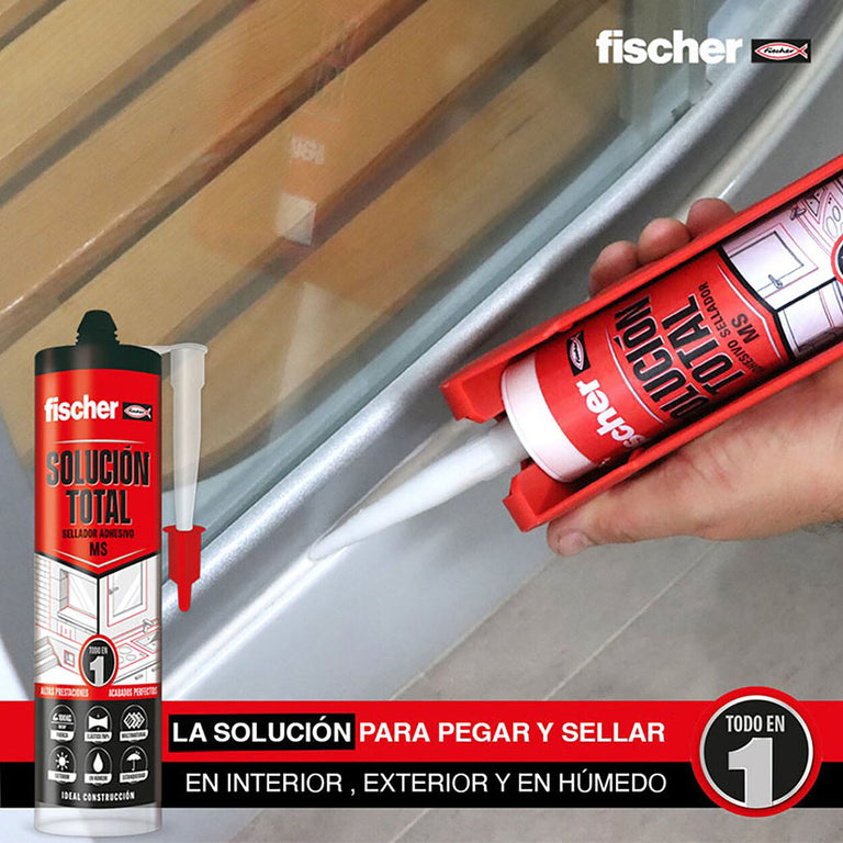 Sellador Adhesivo Fischer Solución Total Ms Fischer — Adhesivos Selladores