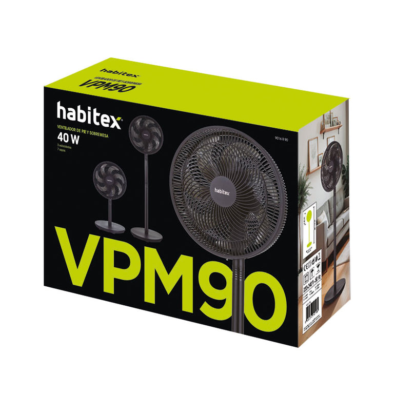 Ventilador de Pie Habitex Vpm90 Habitex — Ventiladores de Pie