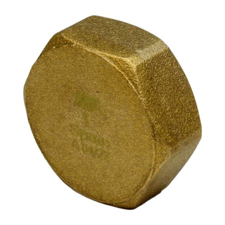 Tapón hexagonal hembra de latón MT Serie 87 para cierre de tuberías roscadas
