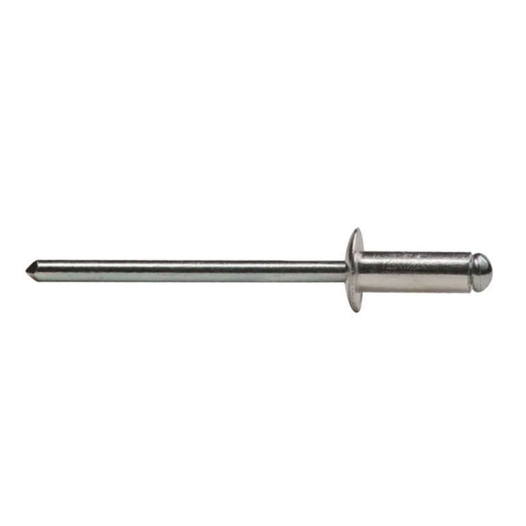 Remache ciego estándar de aluminio BRALO con vástago de acero cincado