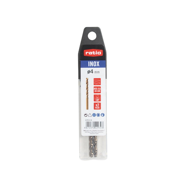 Broca Metal Hss-co Ratio 6295 Ratio — Brocas