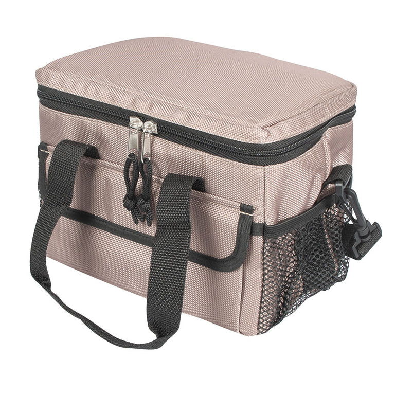 Nevera portátil pequeña HABITEX Fuji caqui 5L con bandolera ajustable
