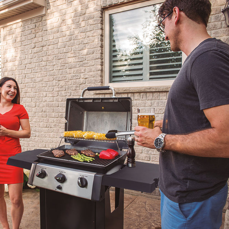 Barbacoa de Gas Broil King Gem 310 con Plancha