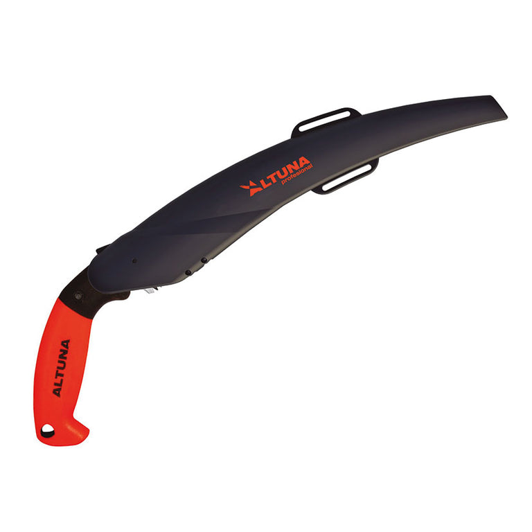 Serrucho Altuna con funda rígida protectora para transporte seguro en cinturón
