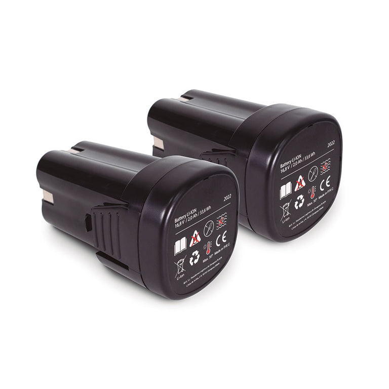 Pareja de baterías de litio 16.8V 2.0Ah para tijera de podar Goodyear modelo GY2802PS