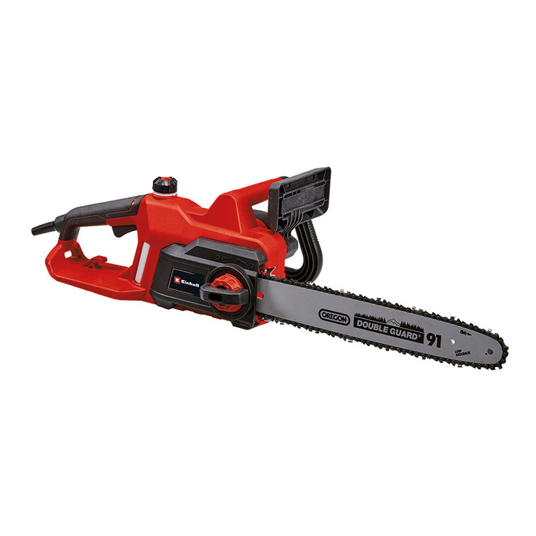 Motosierra eléctrica Einhell GC-EC 2040 roja con espada Oregon de 40cm y sistema de tensado rápido
