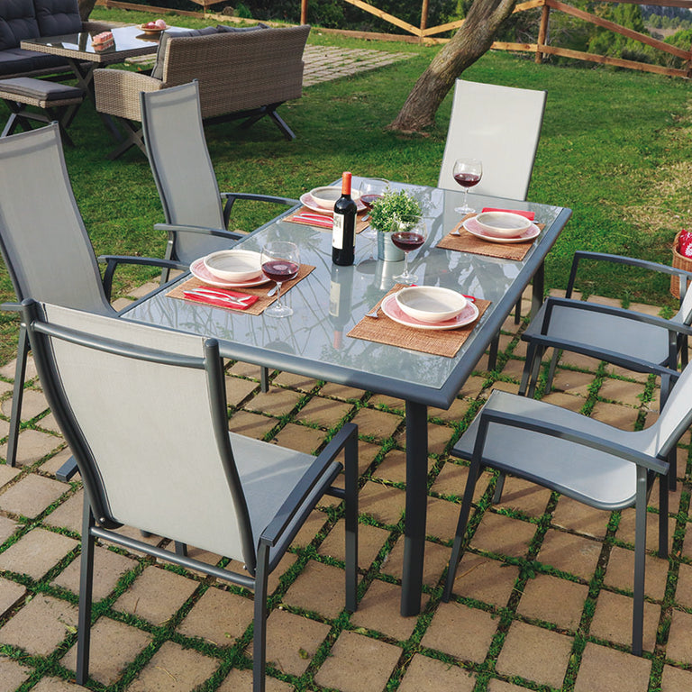 Conjunto Capri -sin Marca — Mueble de Metal y Forja