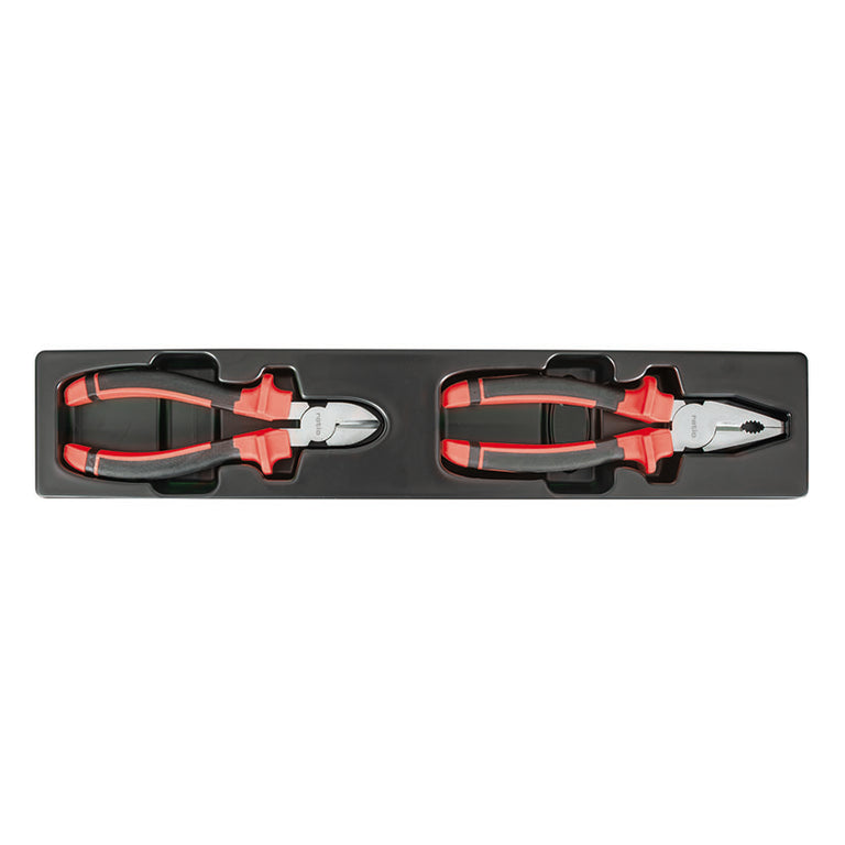 Caja de Herramientas Metálica Cantilever RATIO 6978 - Set Profesional 63 Piezas