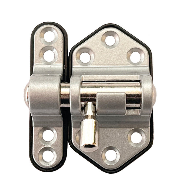 Cerrojo de zamak reforzado EHL D1 acabado cromo mate satinado