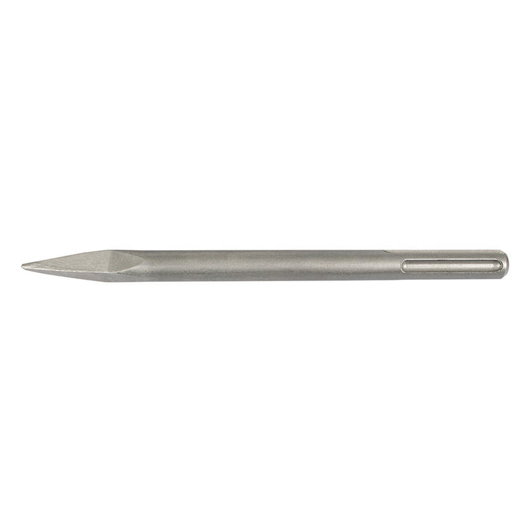 Cincel puntero de acero de alta resistencia compatible con inserción SDS Max para martillo demoledor.