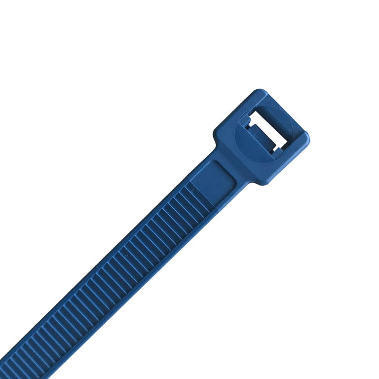 Bridas Detectables RATIO Poliamida 6.6 Azul (100 uds)