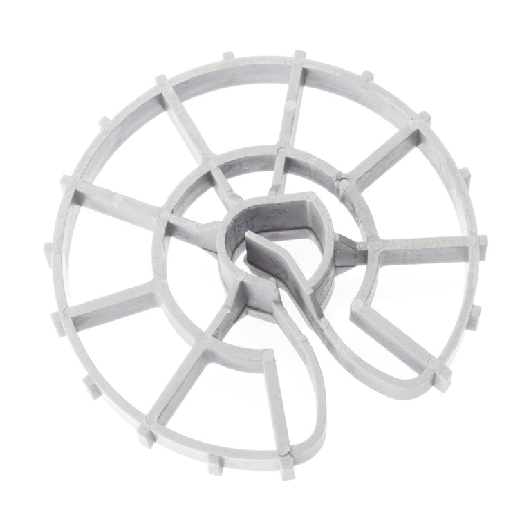 Separador de plástico Tayg Timón para armaduras de encofrado vertical color gris