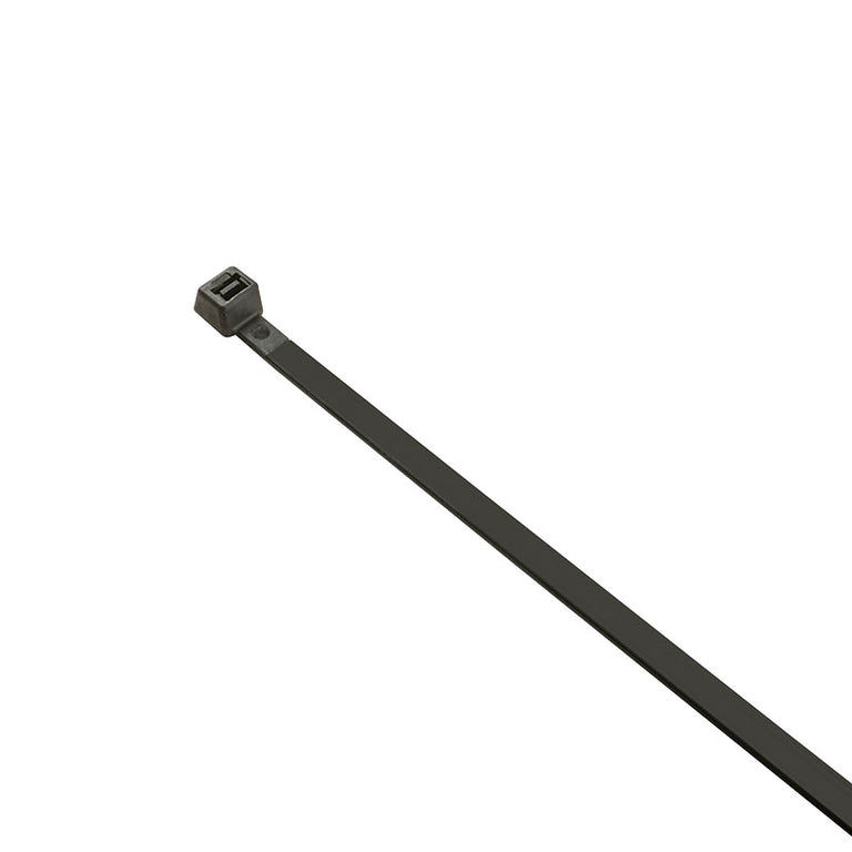 Brida de nylon negra resistente para exteriores