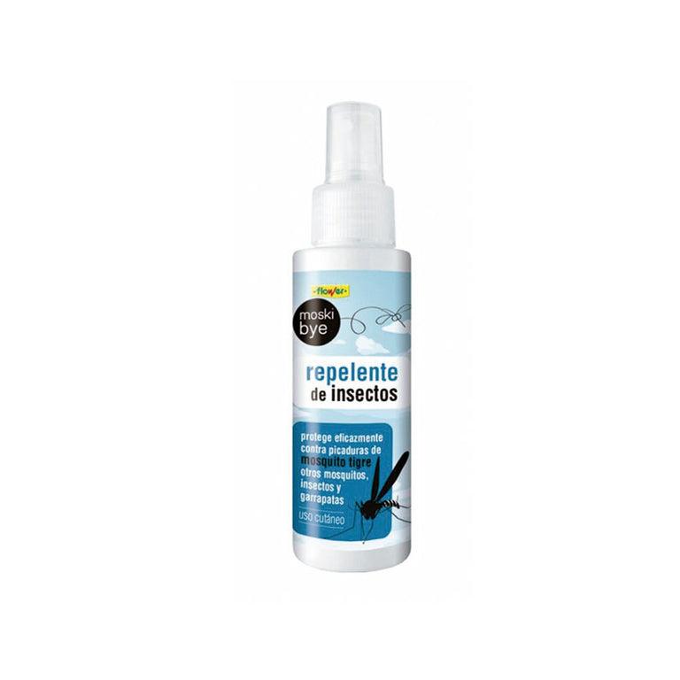 Bote individual de spray repelente de insectos Flower Moski Bye eficaz contra mosquito tigre