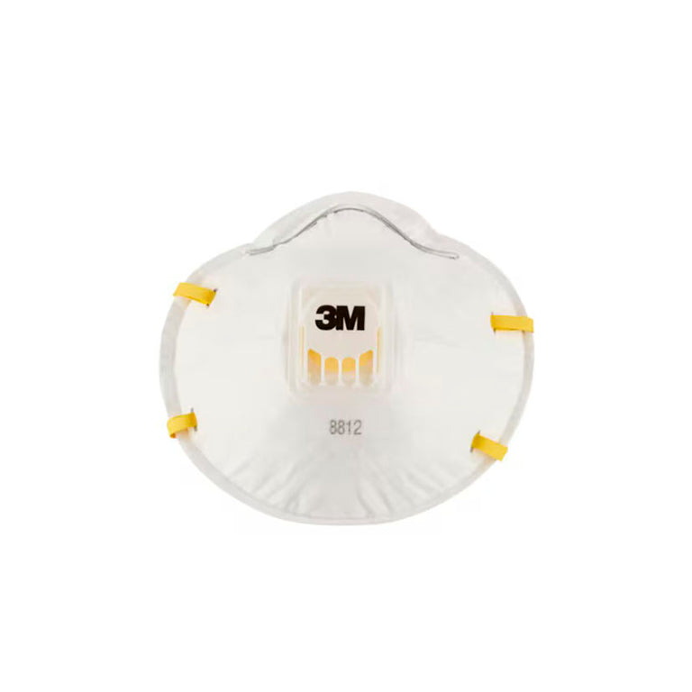 Mascarilla 3M 8812 FFP1 con válvula central para protección respiratoria