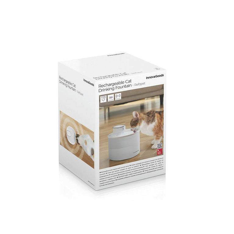 Fuente de Agua Automática 3L con Sensor para Gatos