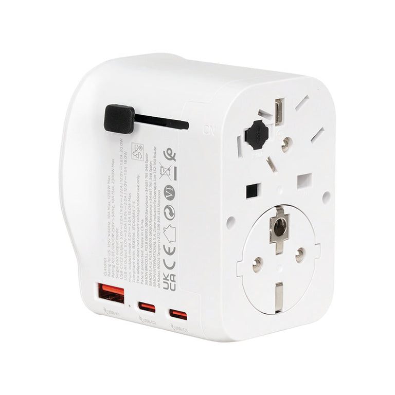 Adaptador de Viaje Universal SIMON