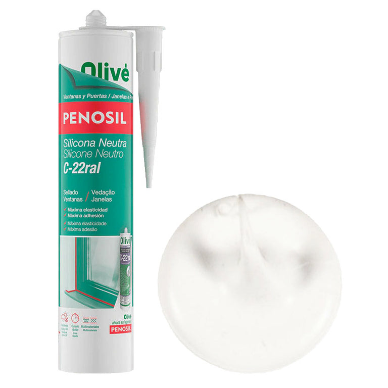 Silicona Neutra PENOSIL C-22 | Sellador Profesional F+G 25 LM