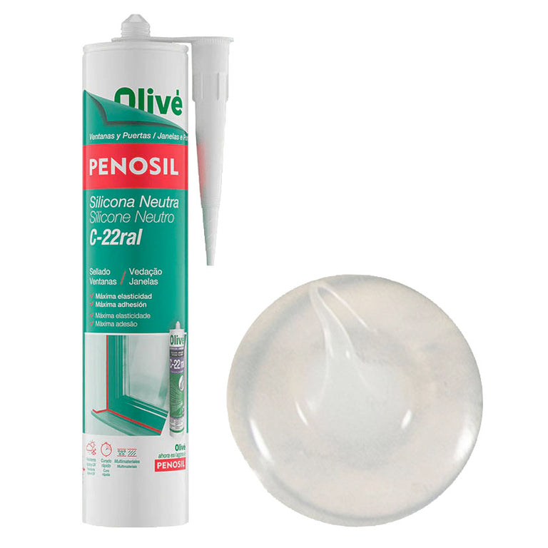 Silicona Neutra PENOSIL C-22 | Sellador Profesional F+G 25 LM