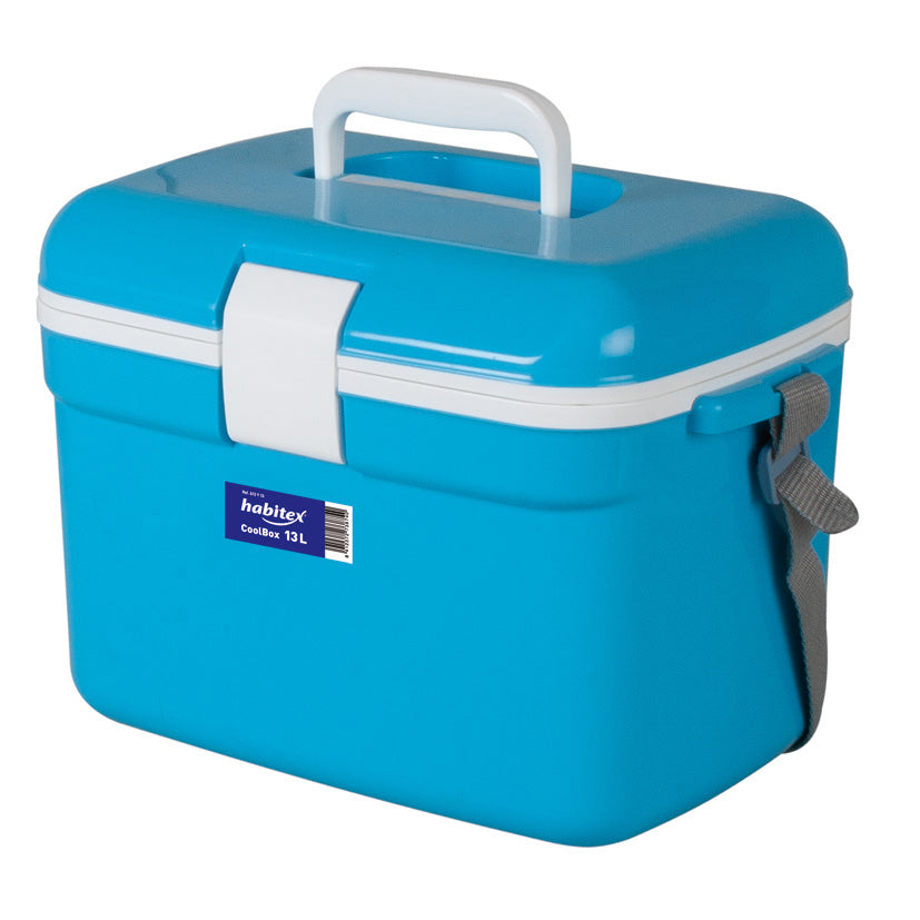 Nevera Rígida Azul con Cierre Hermético de Seguridad (7L, 13L, 25L, 35L)