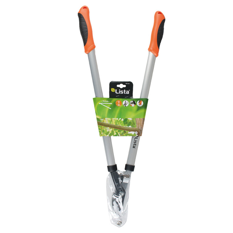Tijera podadora LISTA modelo 73,5 cm con embalaje informativo y capacidad de corte 35mm