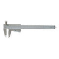 Pie de rey RATIO 6309 de acero inoxidable con escala dual en milímetros y pulgadas y palanca de bloqueo tipo Mauser.