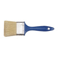Paletina de pintor Universal semi-triple con mango azul de plástico y cerdas naturales blancas de alta calidad.