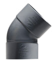 Codo PVC 45º Hembra-Hembra Crearplast