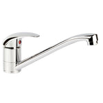 Grifo monomando de cocina BOET serie Cinco cromado con caño giratorio y mando superior