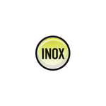 Sello distintivo INOX que garantiza el cuerpo de acero inoxidable de la bomba de drenaje LISTA.
