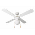 Ventilador de Techo Habitex VTR-1000B con Luz 50W Blanco