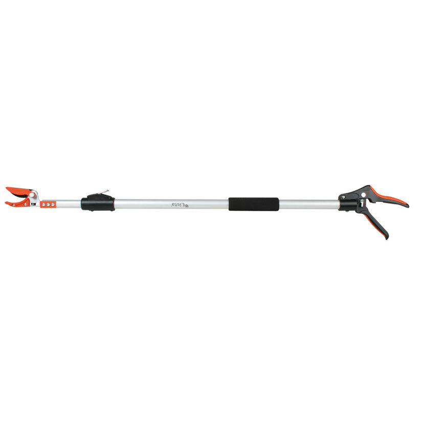 Tijera podadora telescópica LISTA 6357 con mango de aluminio extensible y empuñadura ergonómica