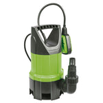 Bomba sumergible para aguas sucias LISTA Hidrosub AS-125 en color verde y negro