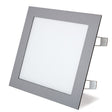Downlight LED Cuadrado DUOLEC Oporto 18W 4000K Plata